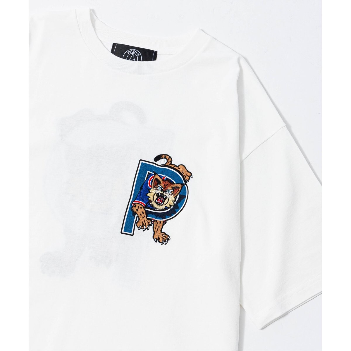 【VTMNTS】 PARIS 刺繍 T シャツ VTMNTS】 PARIS 刺繍 T シャツ (VTMNTS/Tシャツ・カットソー