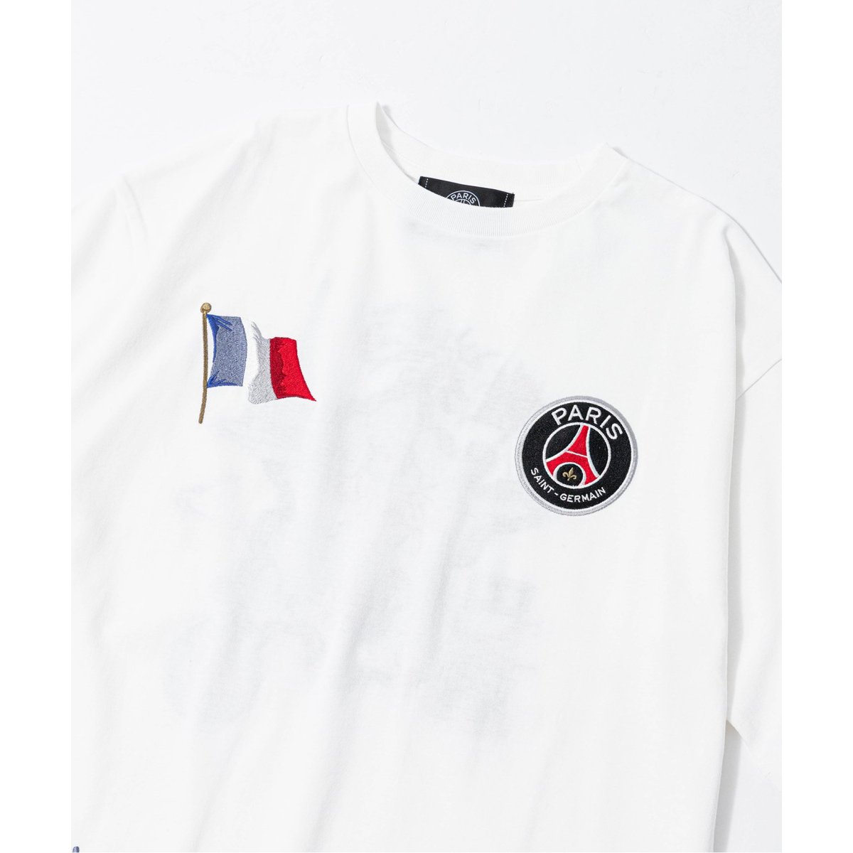 Paris Saint-Germain】TOKYO to PARIS 刺繍 Tシャツ | エディフィス