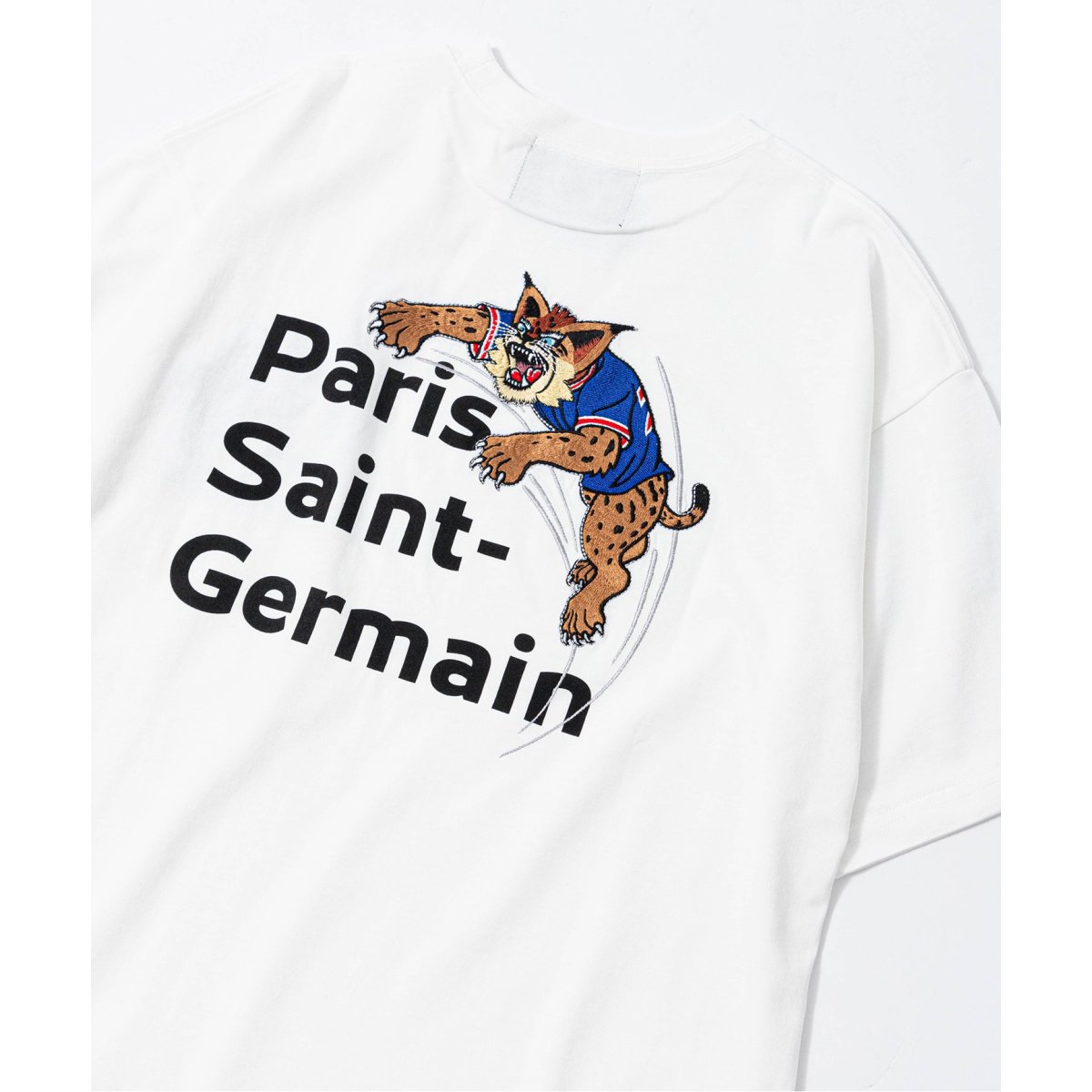 予約》 Paris 休日限定 Saint-Germain ハンティング エディフィス Tシャツ ジェルマン刺繍