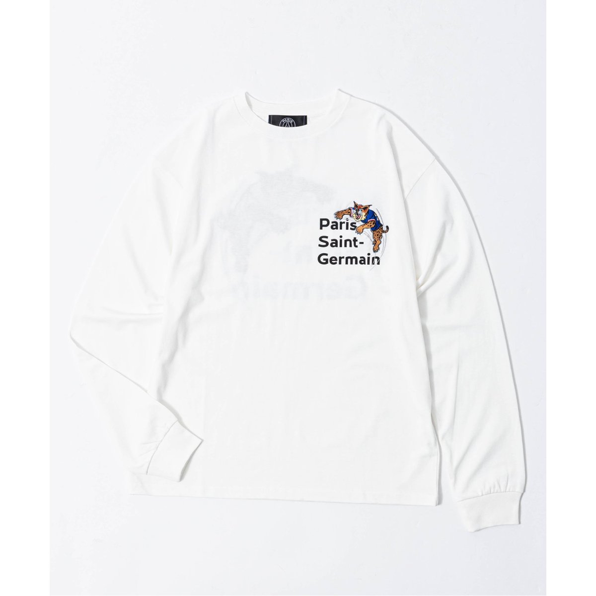 Paris Saint-Germain】ハンティング ジェルマン刺繍 L/S Tシャツ
