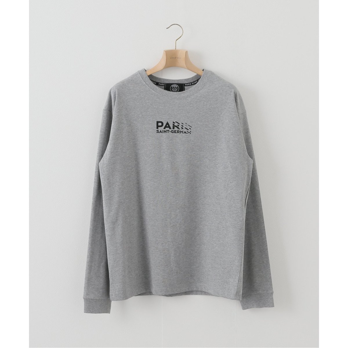 トップス Paris Paris Saint-Germain】スケープロゴ プリント ロングスリーブ T