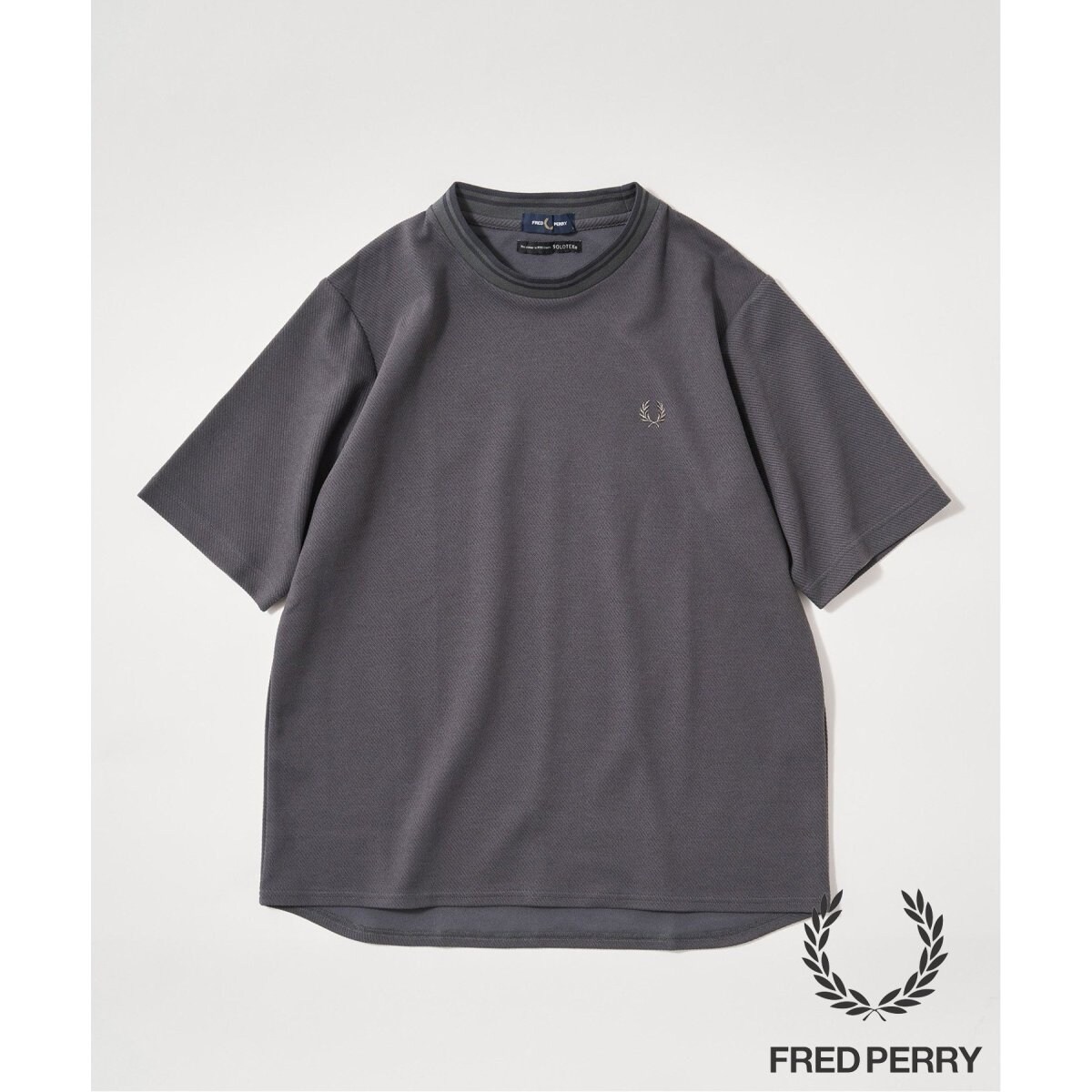 【FREDPERRY/フレッドペリー】別注SOLOTEX(R)カルゼTシャツ