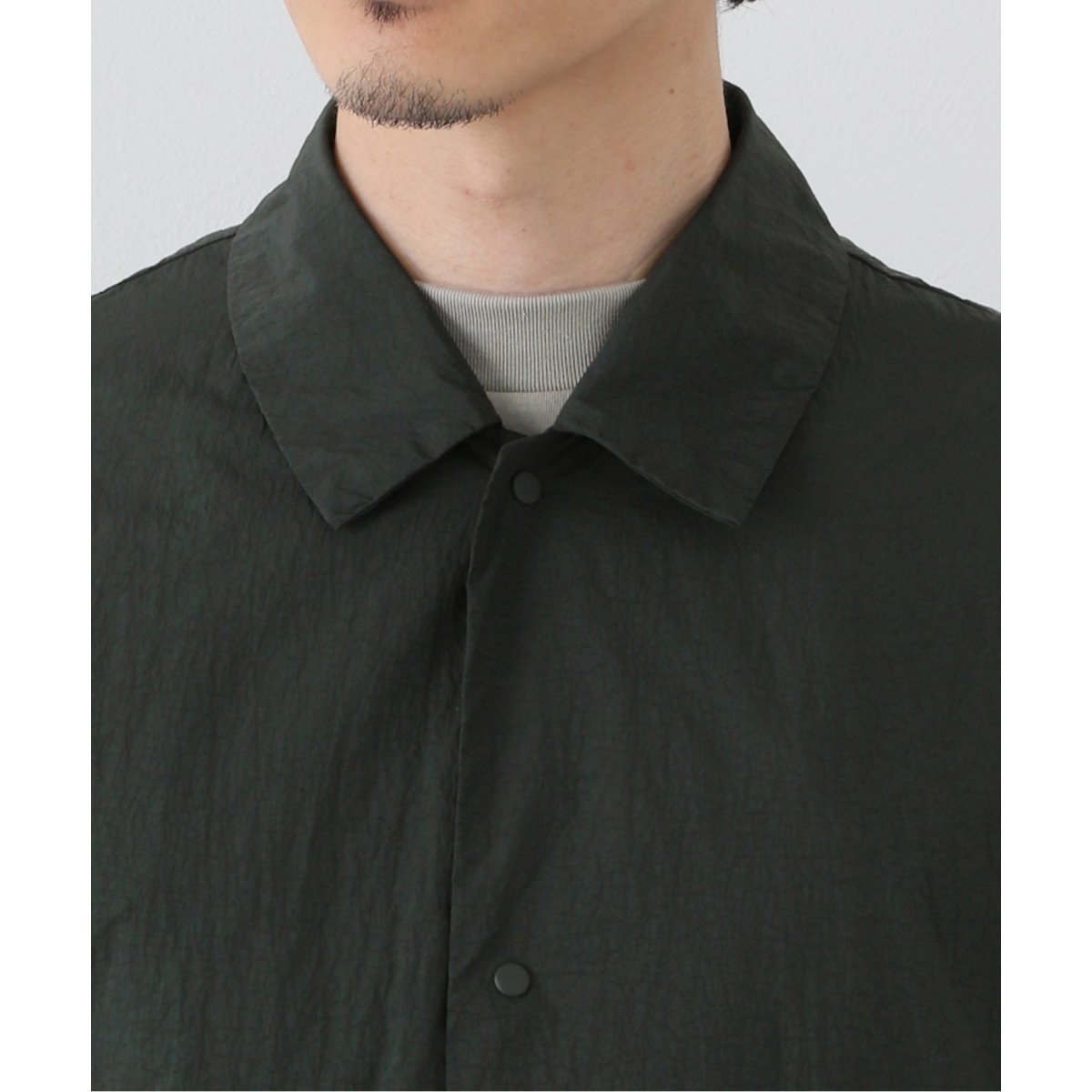 ジャケット・アウター ATON HAND DYE NYLON COACHJACKET ATON/エイトン】HAND DYE NYLON COACH JACKET | エディフィス