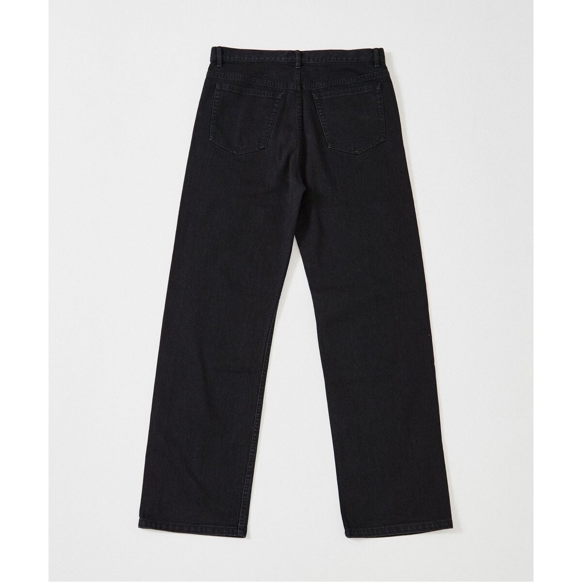 A.P.C. EDIFICE 別注 NEW TAILLE HAUTE BLACK A.P.C. / アーペーセー】別注 NEW TAILLE HAUTE ブラックデニム
