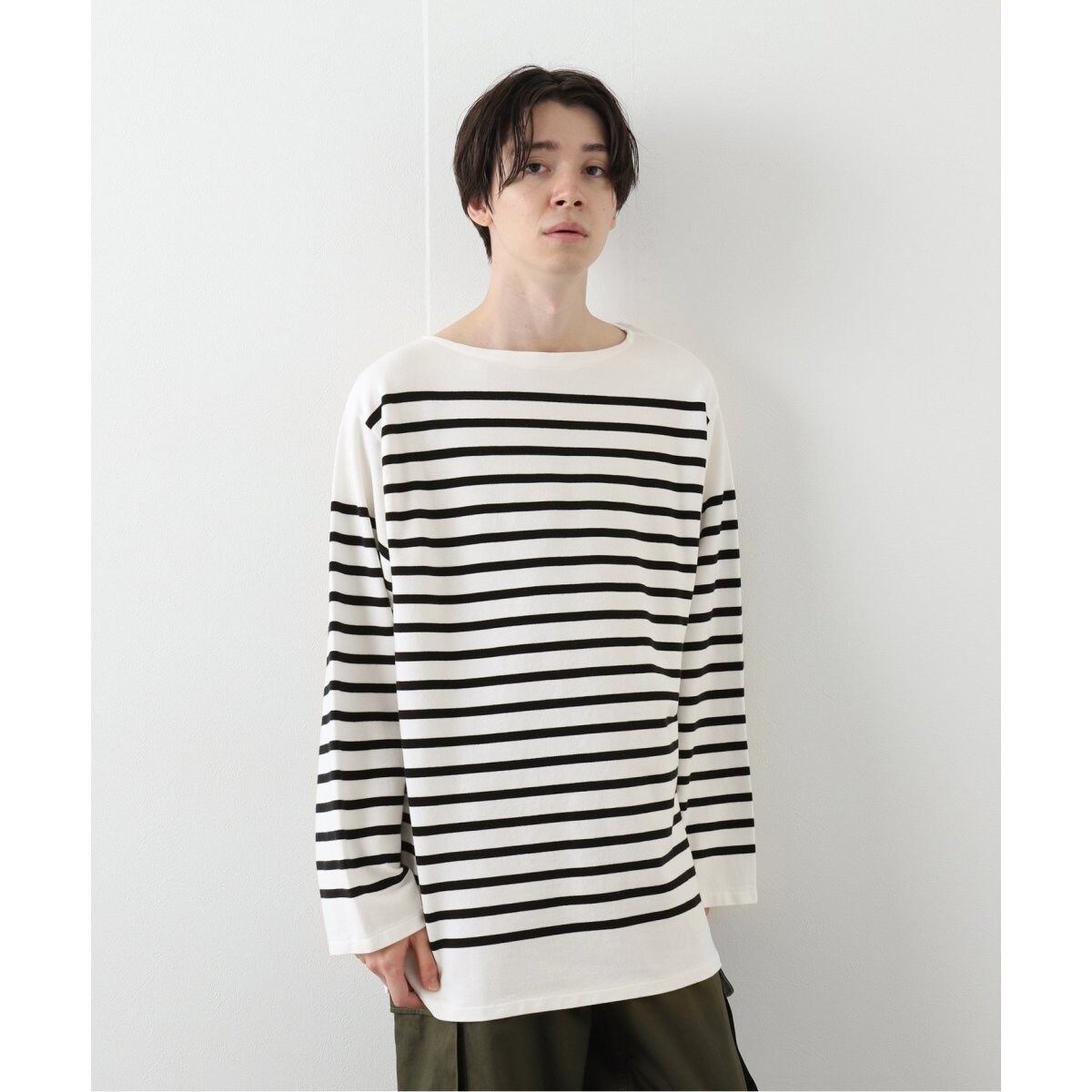 ETS.MATERIAUX / マテリオ】フレンチ パネル ボーダー バスク T