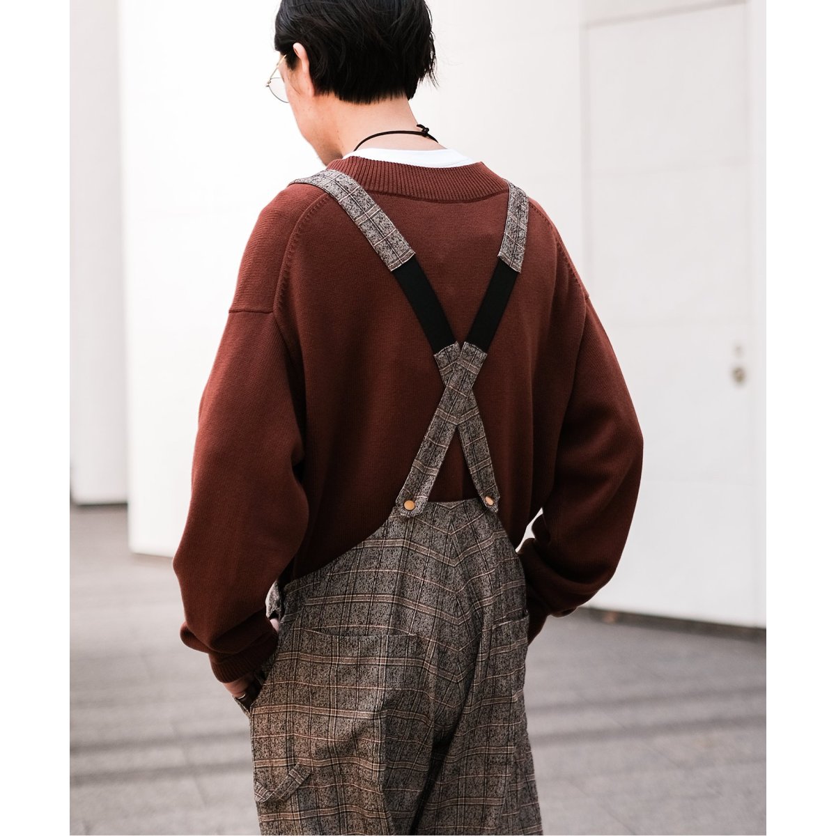 M's braque オーバーオール m's braque for LA BOUCLE エムズブラック 美品 フレンチデット