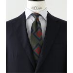 FRANCO BASSI / フランコ バッシ】ジオメトリックプリントタイ  