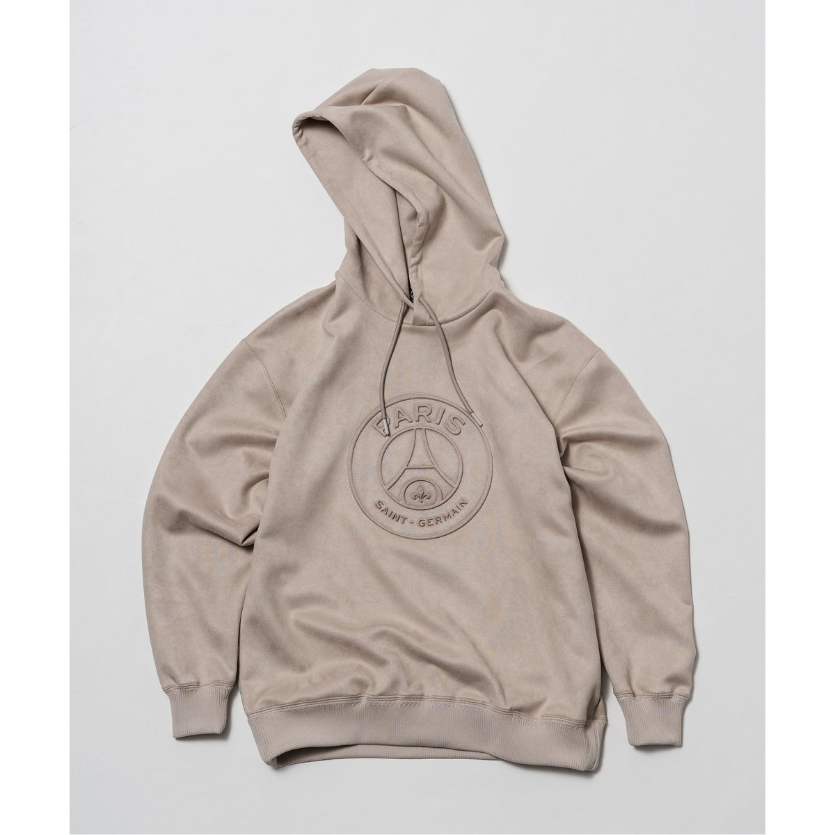 Paris Saint-Germainフェイクスウェード クルーネックスウェット 