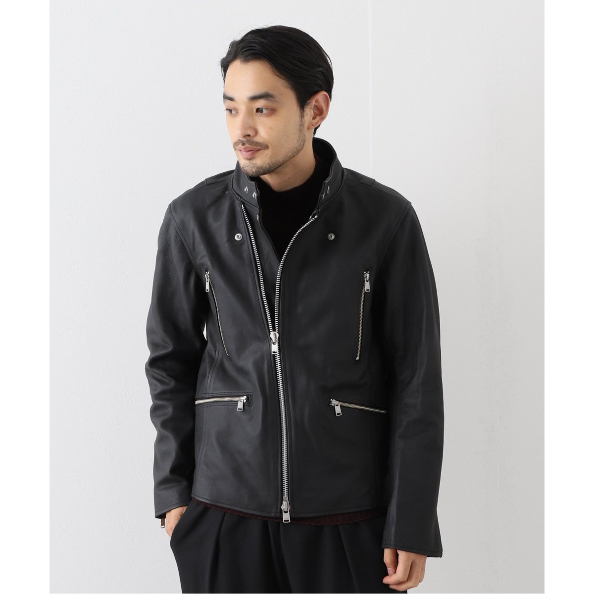 nonnative / ノンネイティブ】RIDER BLOUSON COW LEATHER by 