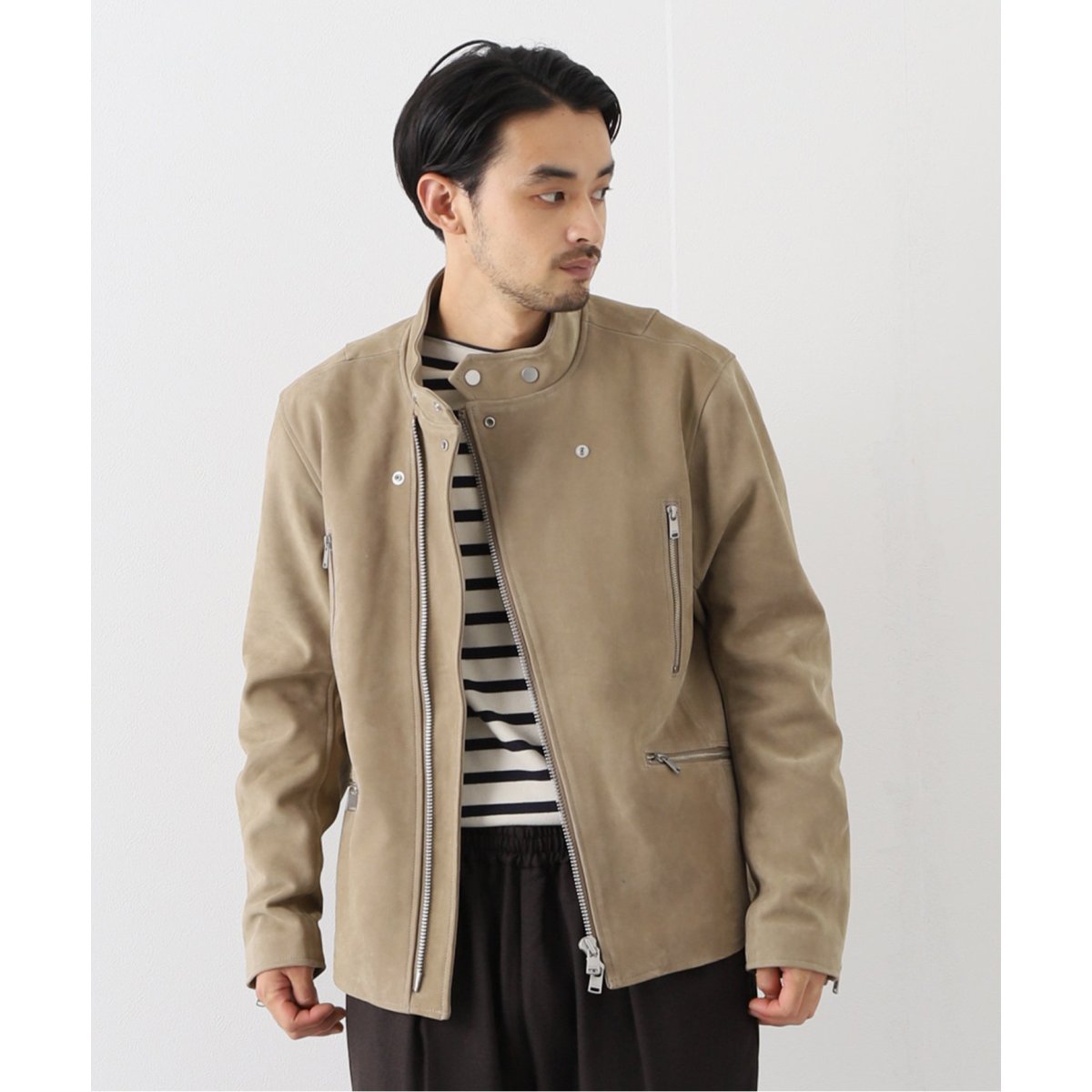 nonnative RIDER BLOUSON COW LEATHER