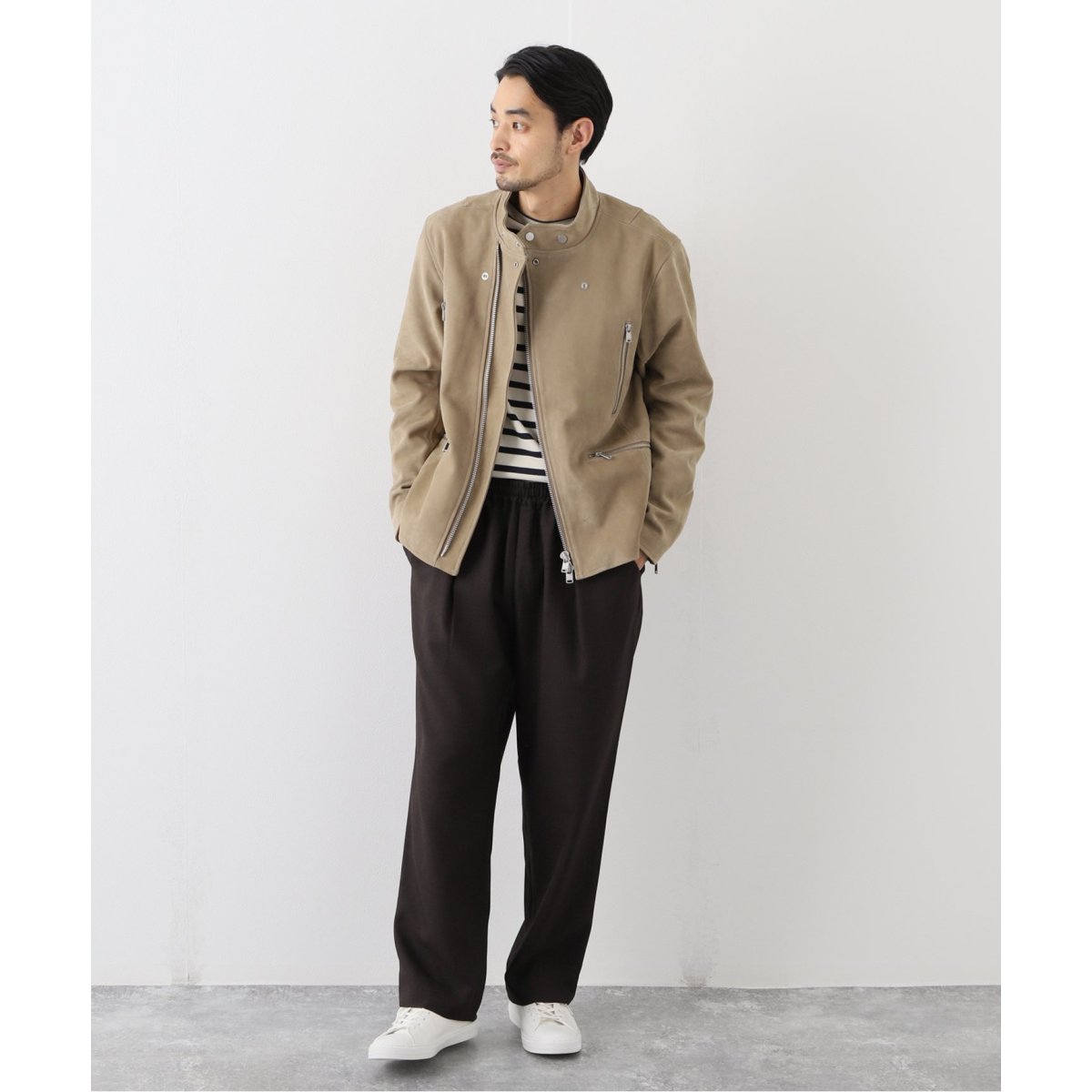 nonnative / ノンネイティブ】RIDER BLOUSON COW LEATHER by