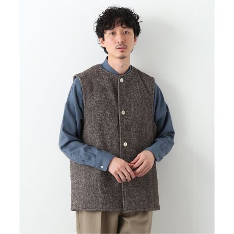 ETS.MATERIAUX / マテリオ】SABA.WOOL JARKIN VEST | エディフィス 