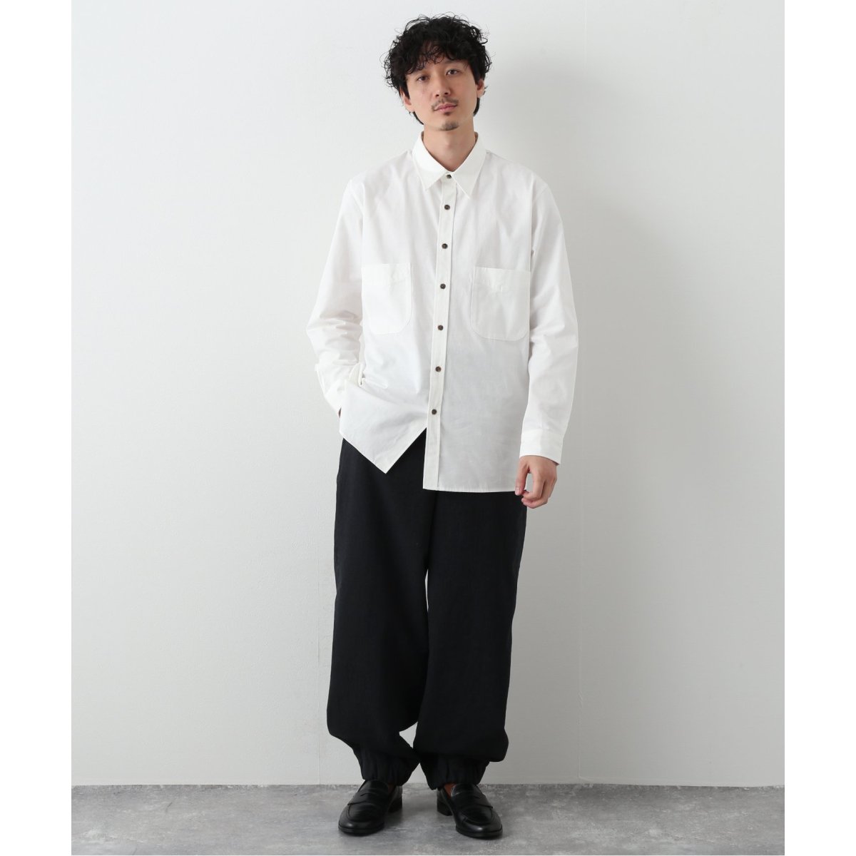 ETS.MATERIAUX 】SABA.DUTCH OVER PANTS-