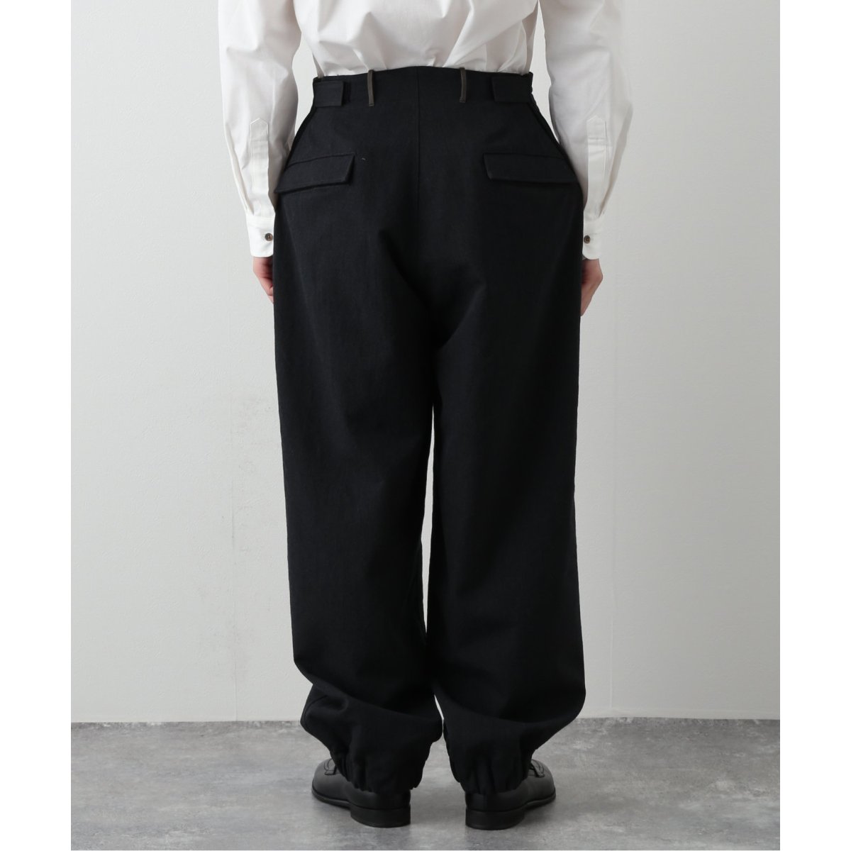 ETS.MATERIAUX 】SABA.DUTCH OVER PANTS-