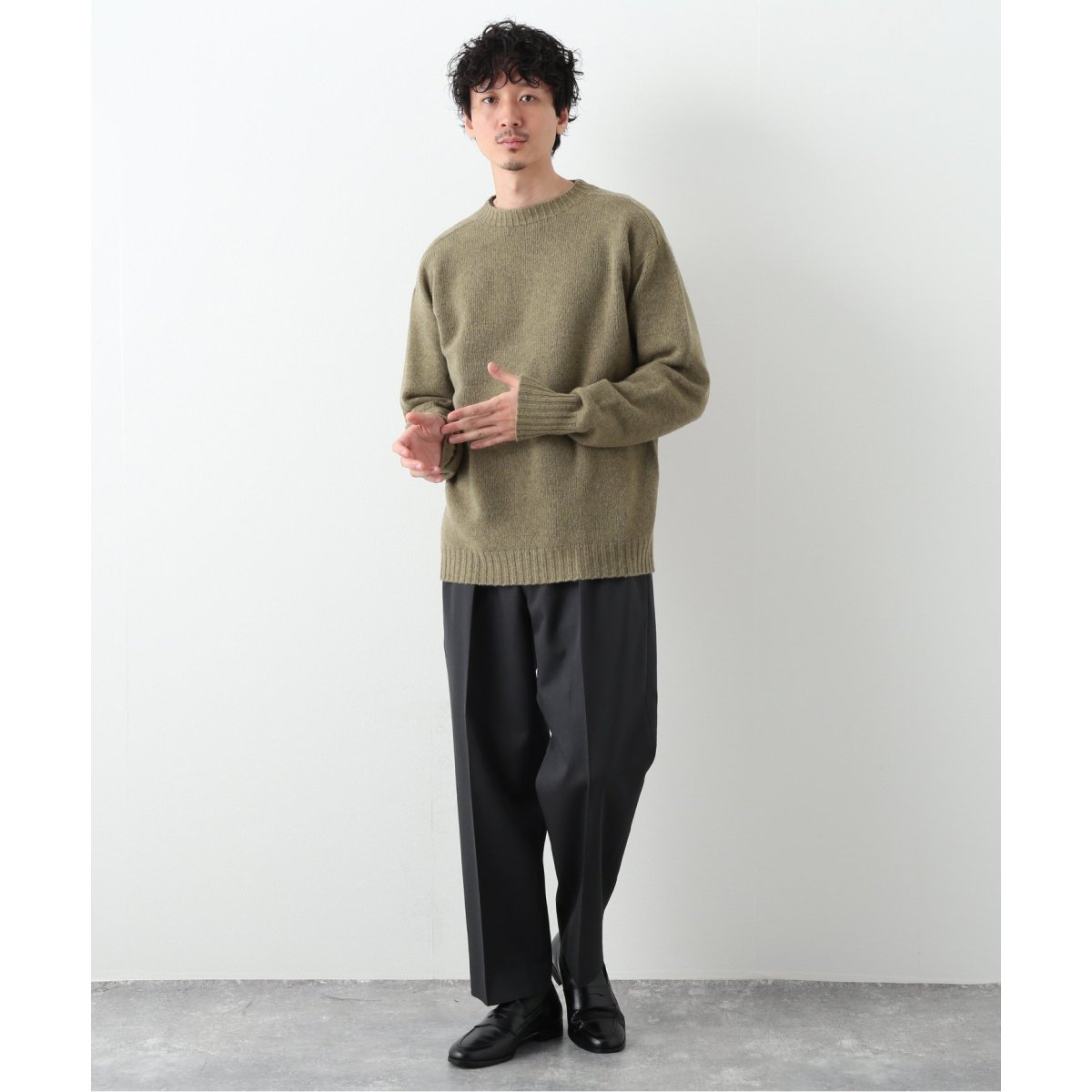ETS.MATERIAUX / マテリオ】SABA.MOUNTAIN SWEATER ETS.MATERIAUX / マテリオ】SABA.MOUNTAIN SWEATER