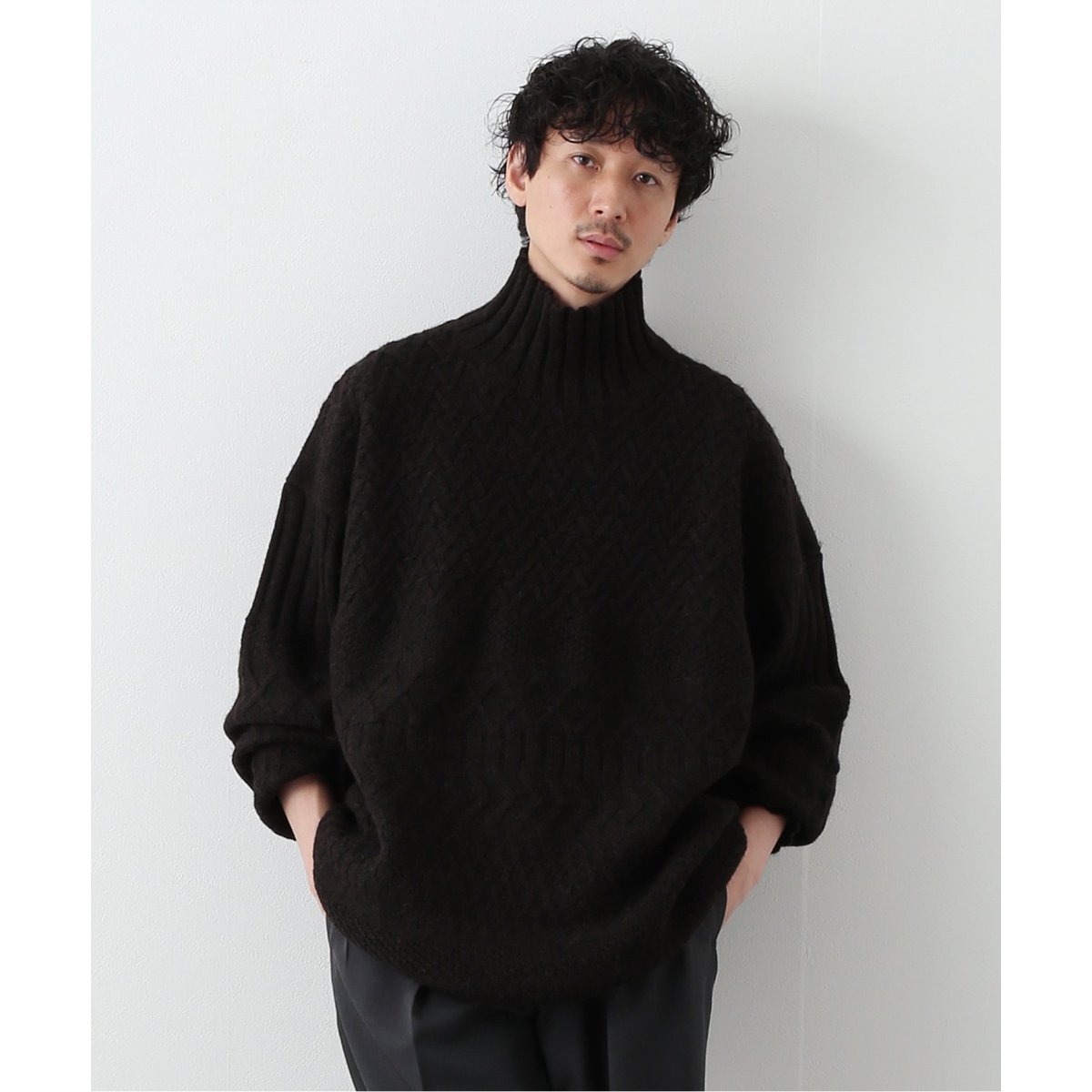 【ETS.MATERIAUX / マテリオ】SABA.IRISH SWEATER