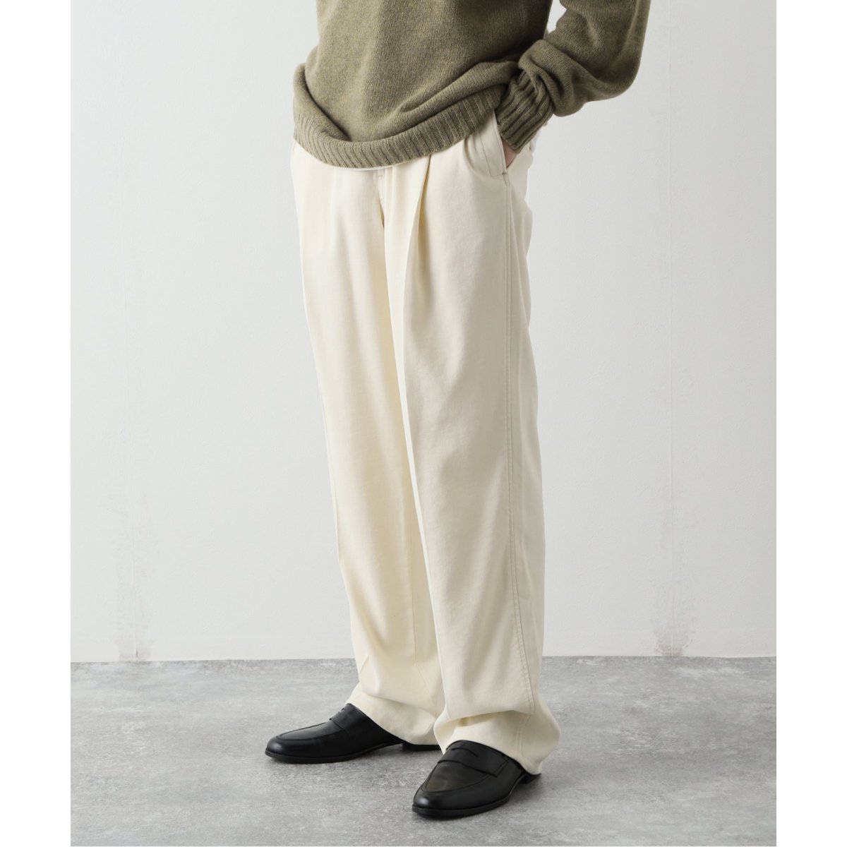 LEMAIRE / ルメール】LOOSE PLEATED PANTS | エディフィス LEMAIRE / ルメール】LOOSE PLEATED PANTS | エディフィス