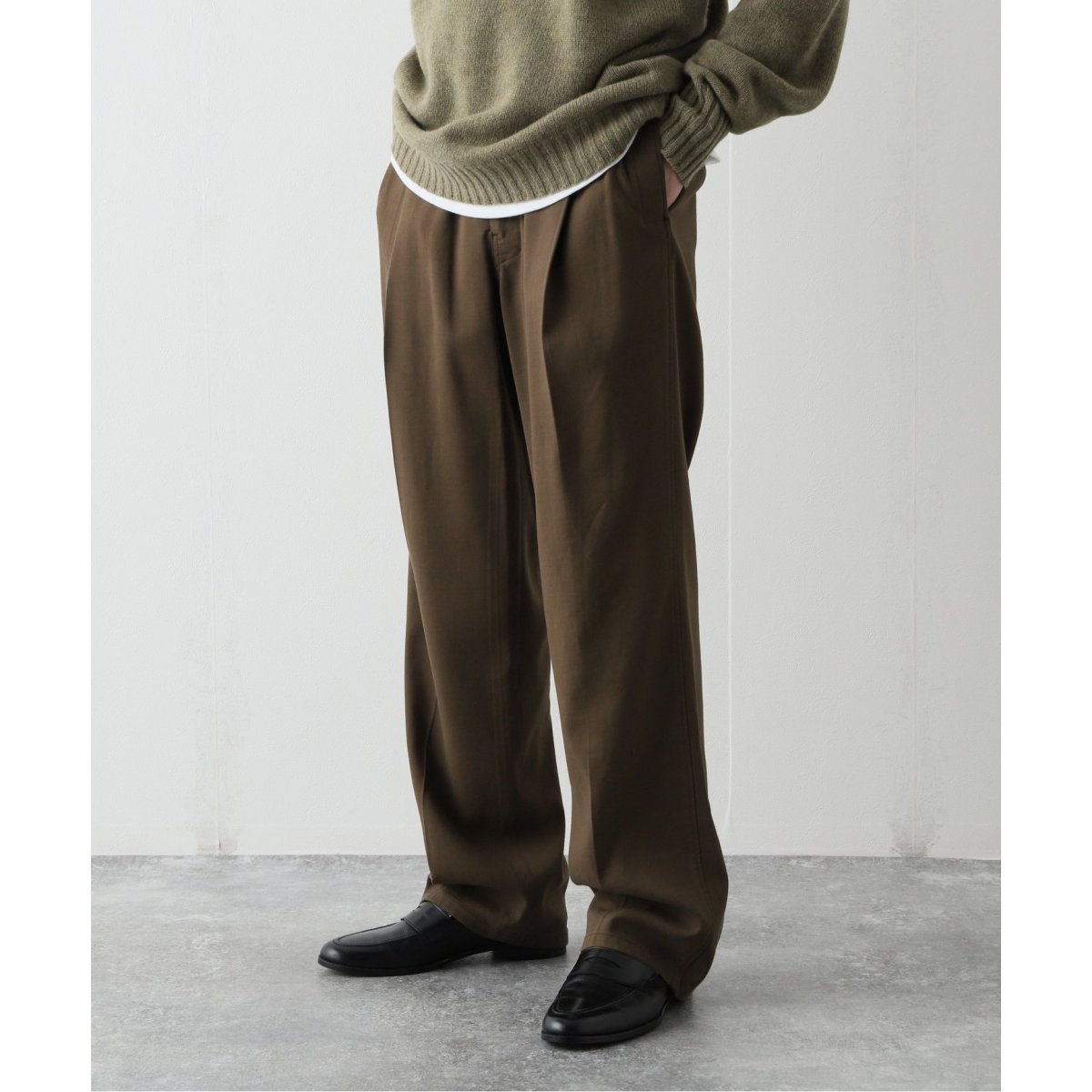 LEMAIRE / ルメール】LOOSE PLEATED PANTS | エディフィス LEMAIRE / ルメール】LOOSE PLEATED PANTS | エディフィス