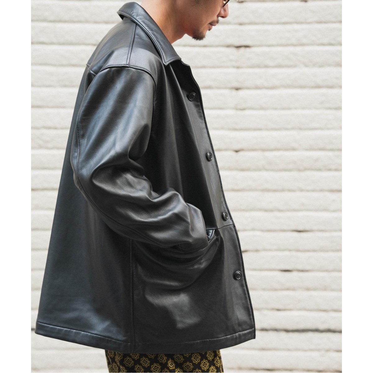 Schott / ショット】LOOSE FIT LEATHER JKT | エディフィス(EDIFICE