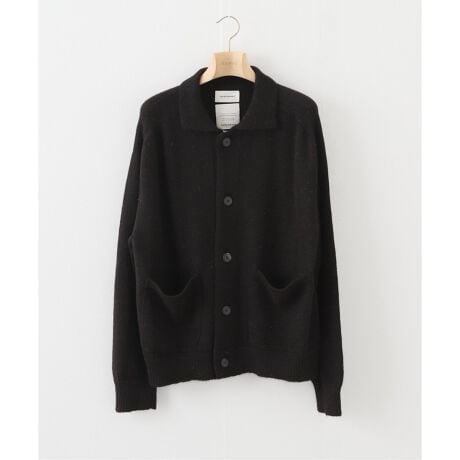 MARKAWARE / マーカウェア】POLO COLLAR CARDIGAN ALPACA 