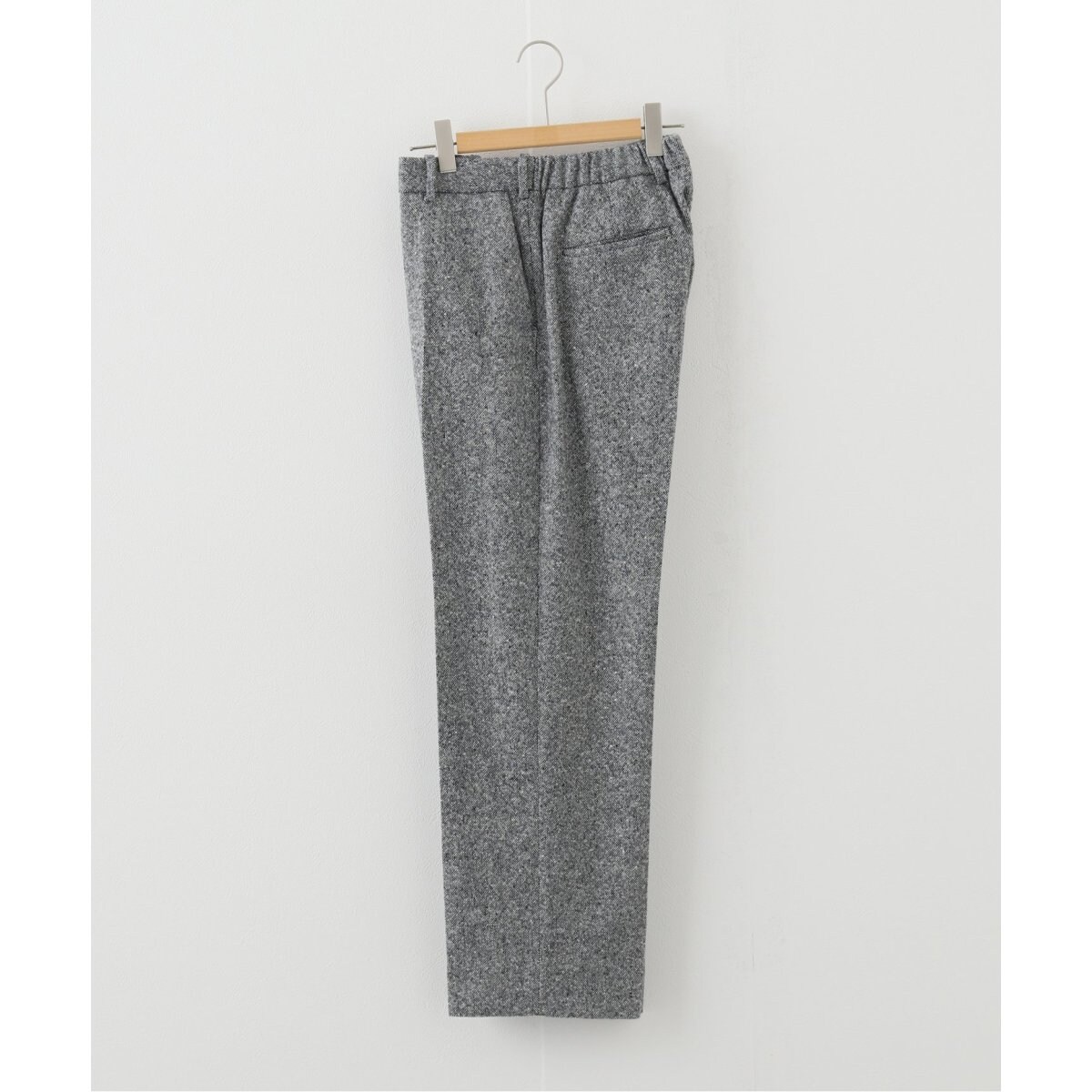 新品★MARKAWARE 22AW カシミヤドネガルツイード スラックス 2 新品☆MARKAWARE 22AW カシミヤドネガルツイード スラックス 2 新品