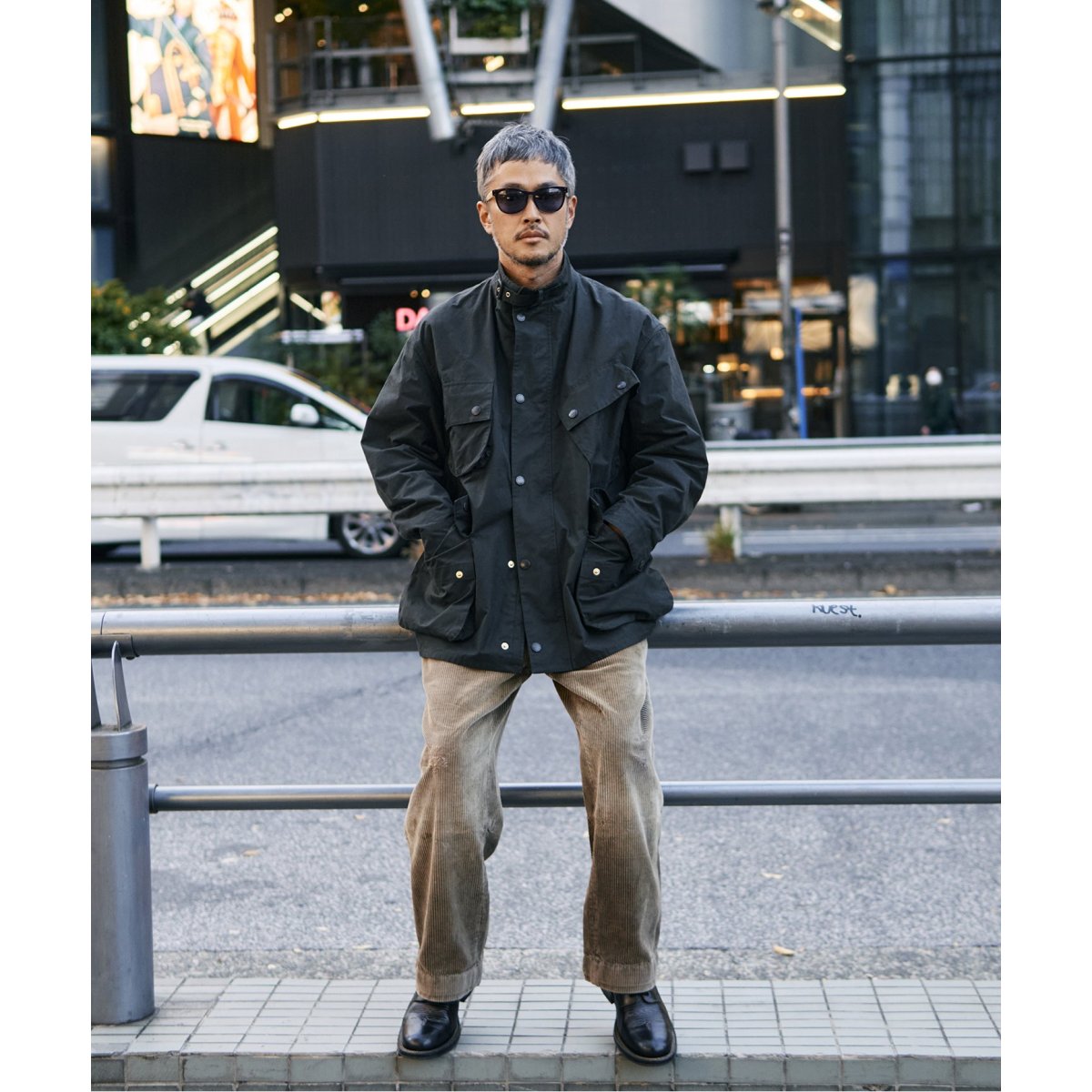 Barbour  MARKAWARE 別注 Short Riding Coat EDIFICE（エディフィス）の「【Barbour for MARKAWARE & EDIFICE
