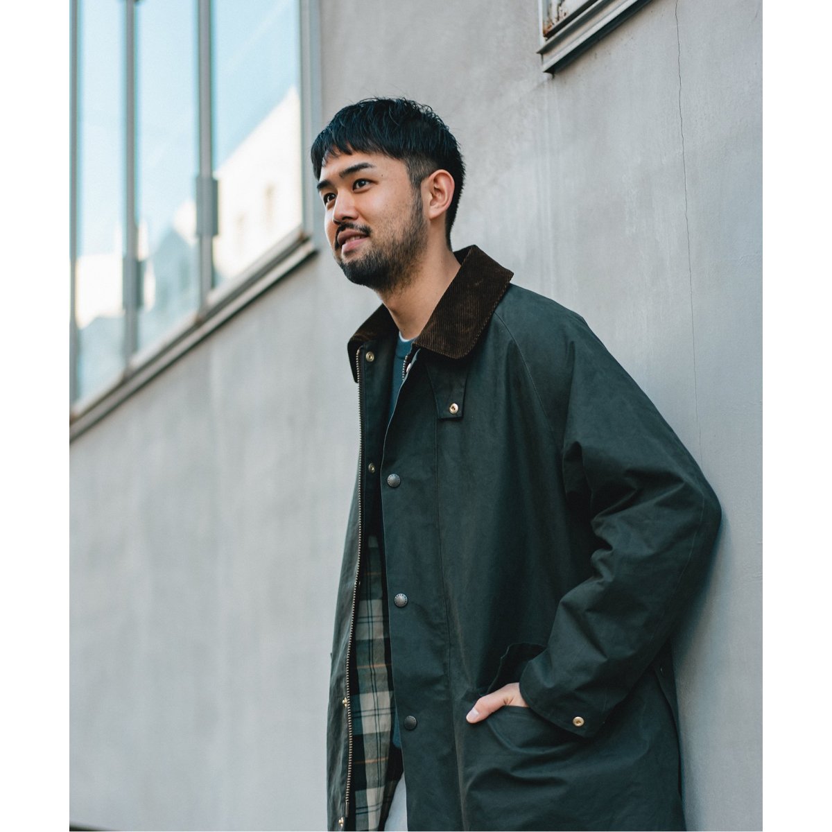 Barbour for MARKAWARE & EDIFICE】バブアー 別注 BURGHLEY Barbour for MARKAWARE & EDIFICE】バブアー 別注 BURGHLEY