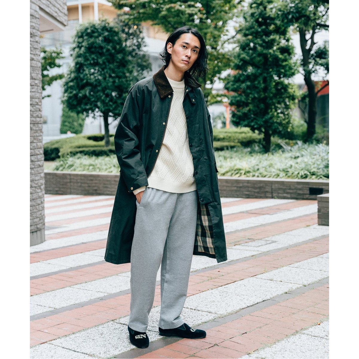 Barbour for MARKAWARE & EDIFICE】バブアー 別注 BURGHLEY