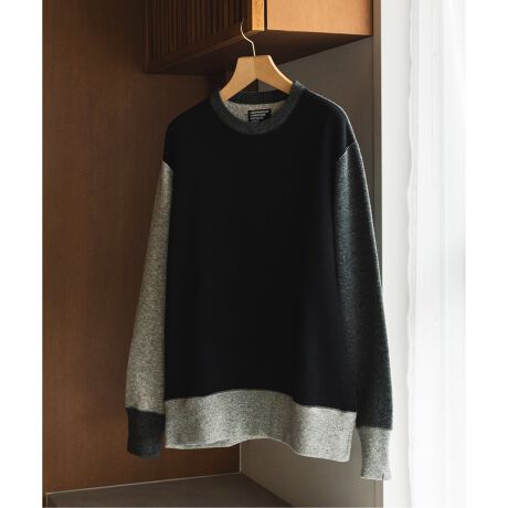 LOOPWHEELER for LOWERCASE】別注 ツリアミウール ルーズスウェット  