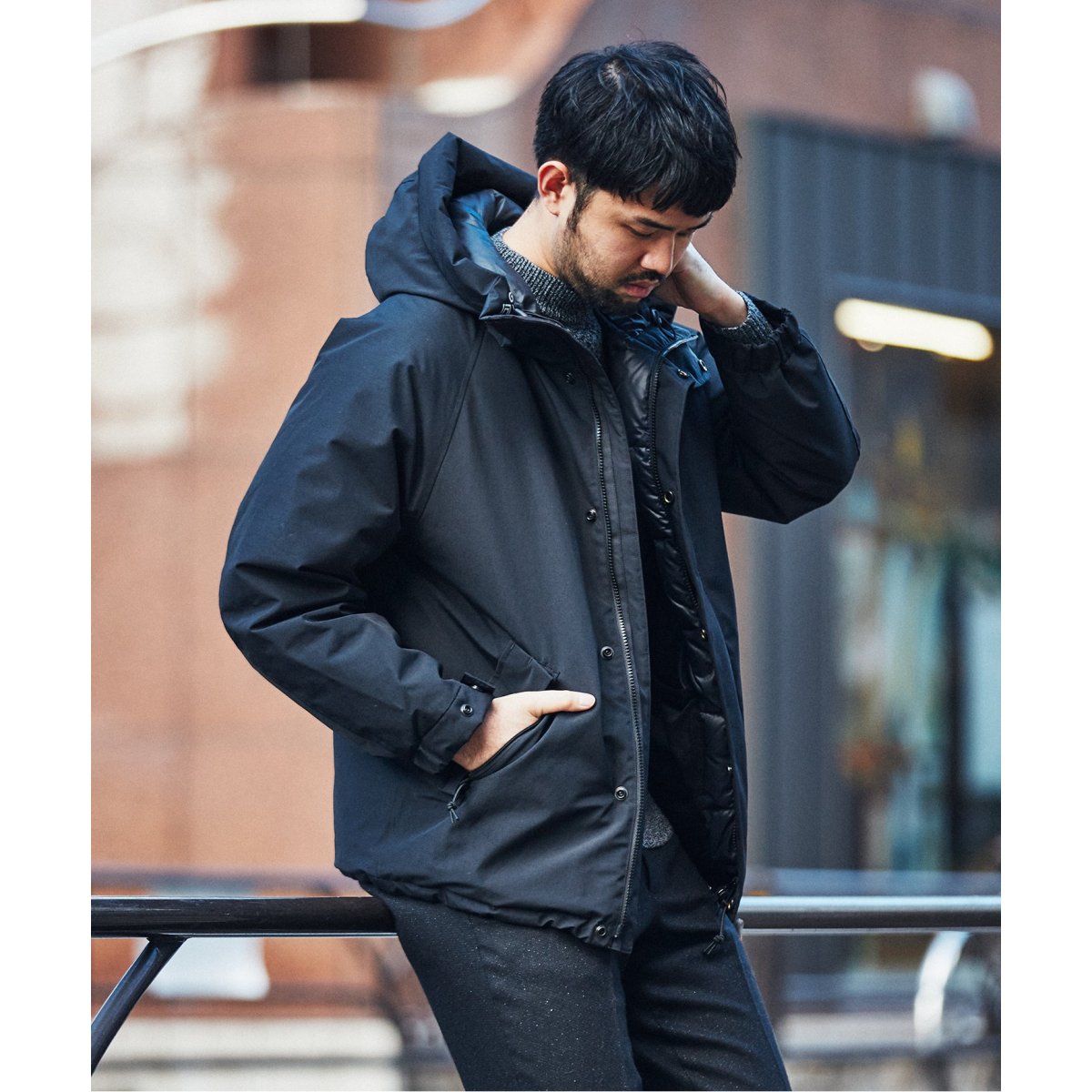 phenix / プラスフェニックス】別注 GORE-TEX フード ダウンジャケット