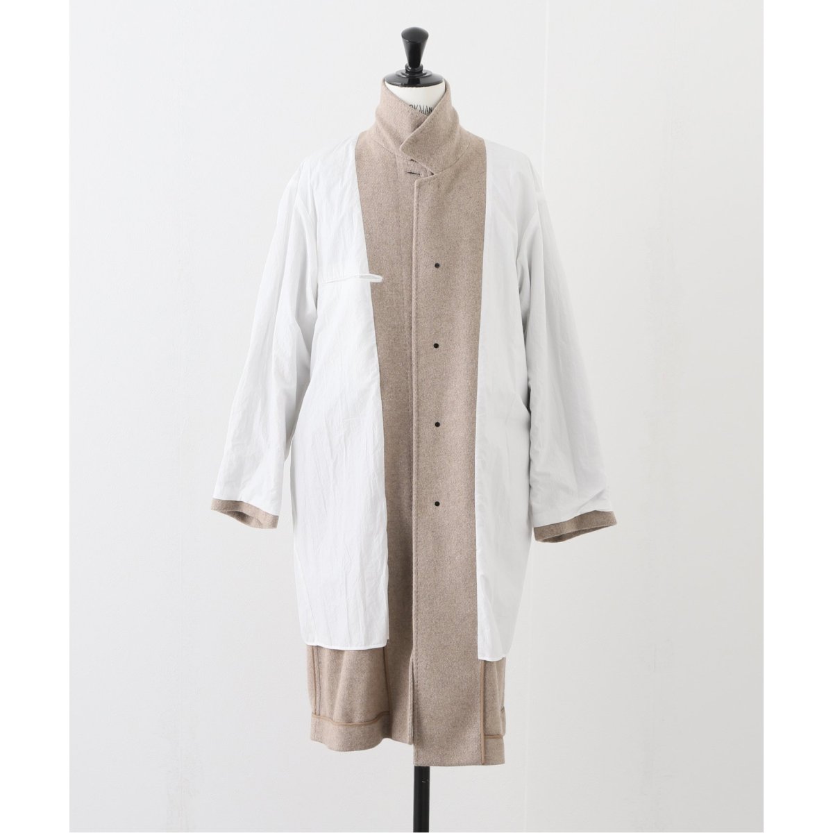 ATON/エイトン】 WASHED CASHMERE BALMACAAN COAT | エディフィス