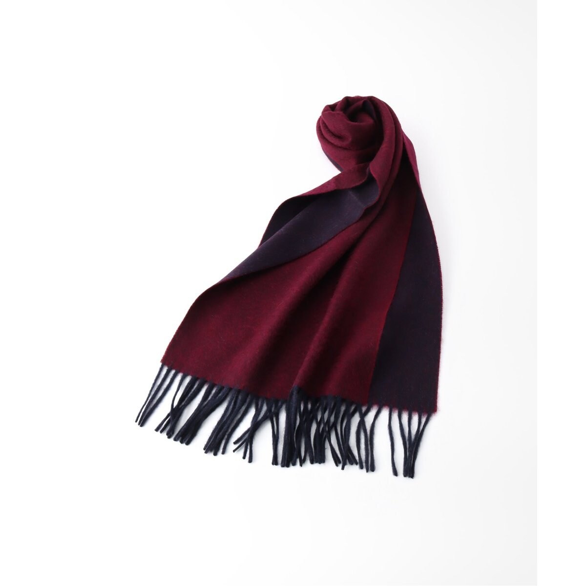 EDIFICE オリジナル リバーシブル カシミヤマフラー | エディフィス