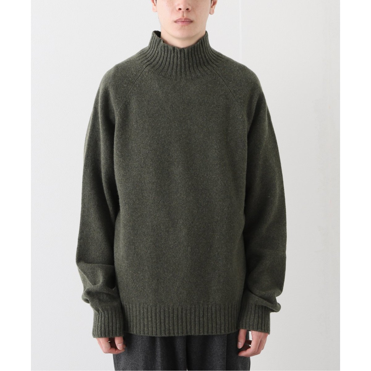 MARGARET HOWELL / マーガレット ハウエル】ジーロンウール ハイネック