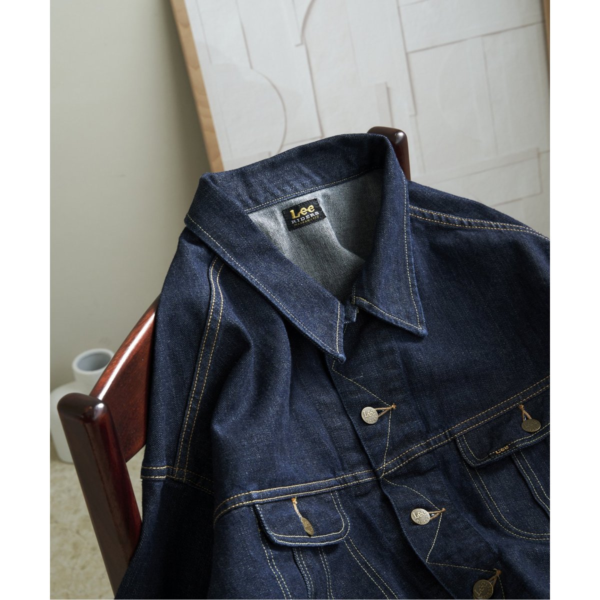 Lee MARKAWARE EDIFICE 別注 101J デニムジャケット Lee × MARKAWARE for EDIFICE】別注 101J デニムジャケット