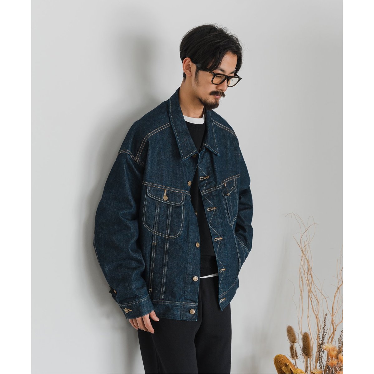 Lee MARKAWARE EDIFICE 別注 101J デニムジャケット Lee × MARKAWARE for EDIFICE】別注 101J デニムジャケット