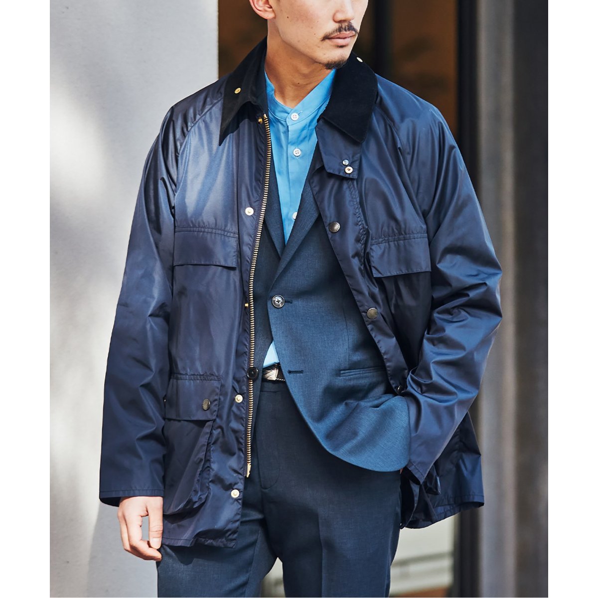 エディフィスBarbour  BEDALE  EDIFICE別注