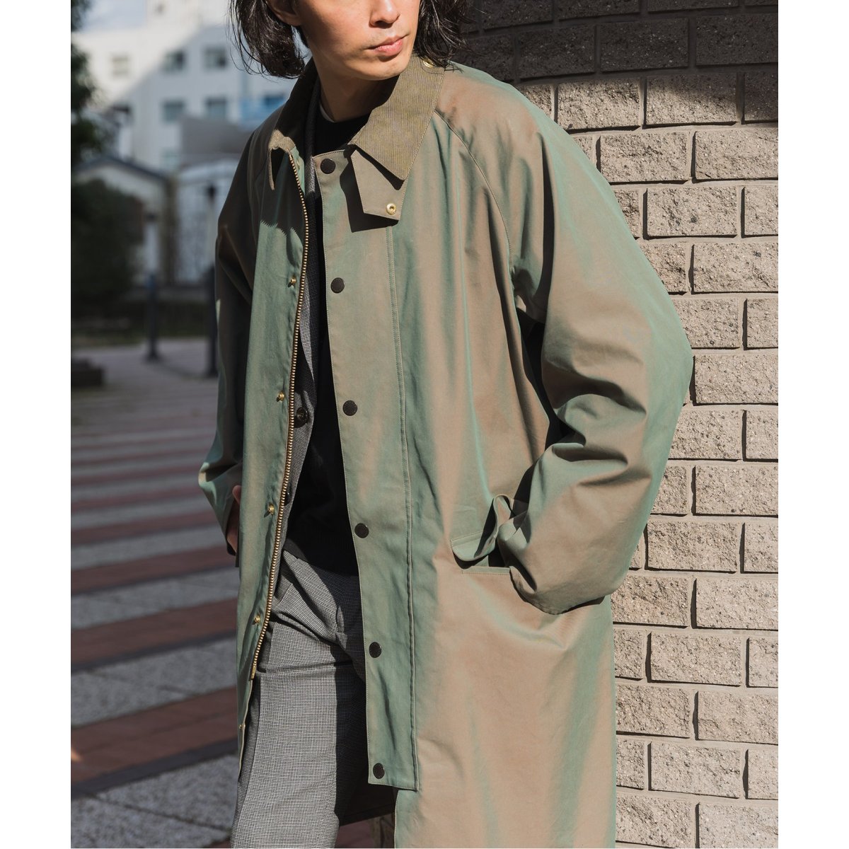 Barbour / バブアー】別注 OVERSIZED BURGHLEY（バーレー