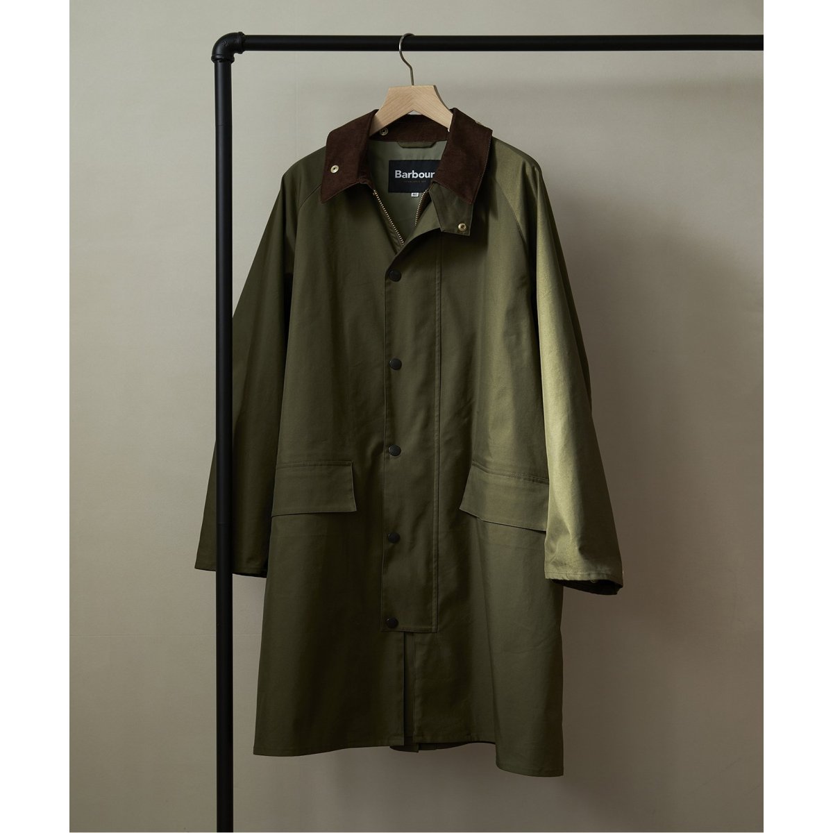 EDIFICE Barbour 別注 OVERSIZED BURGHLEY Barbour / バブアー】別注 OVERSIZED BURGHLEY（バーレー