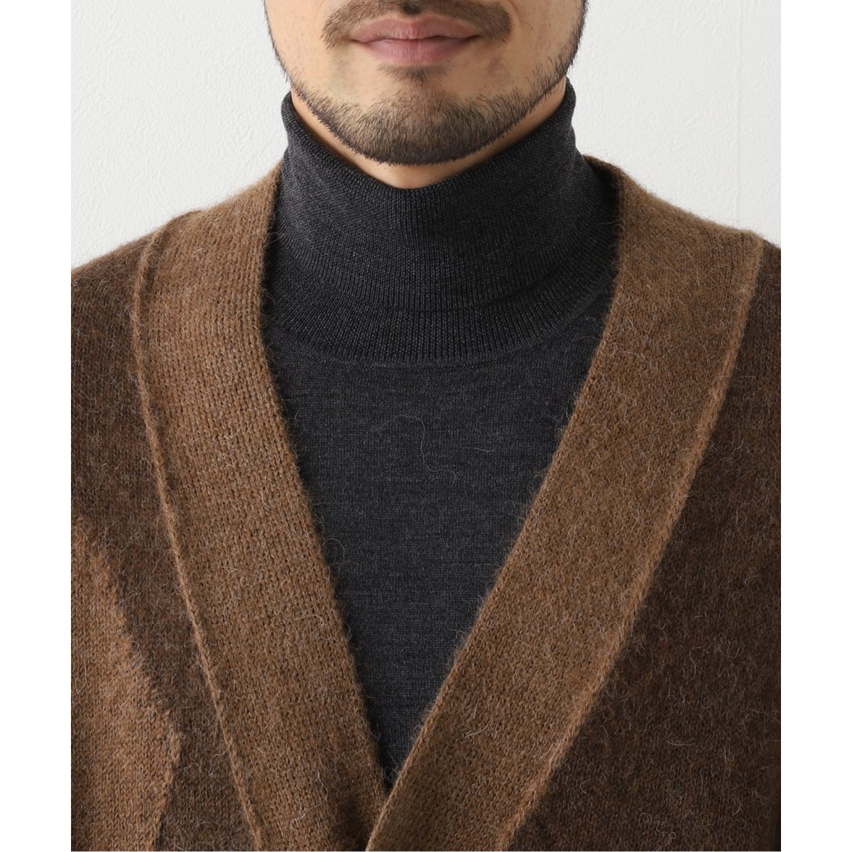 MARKAWARE ALPACA CARDIGAN New Arrival hipomoto.com