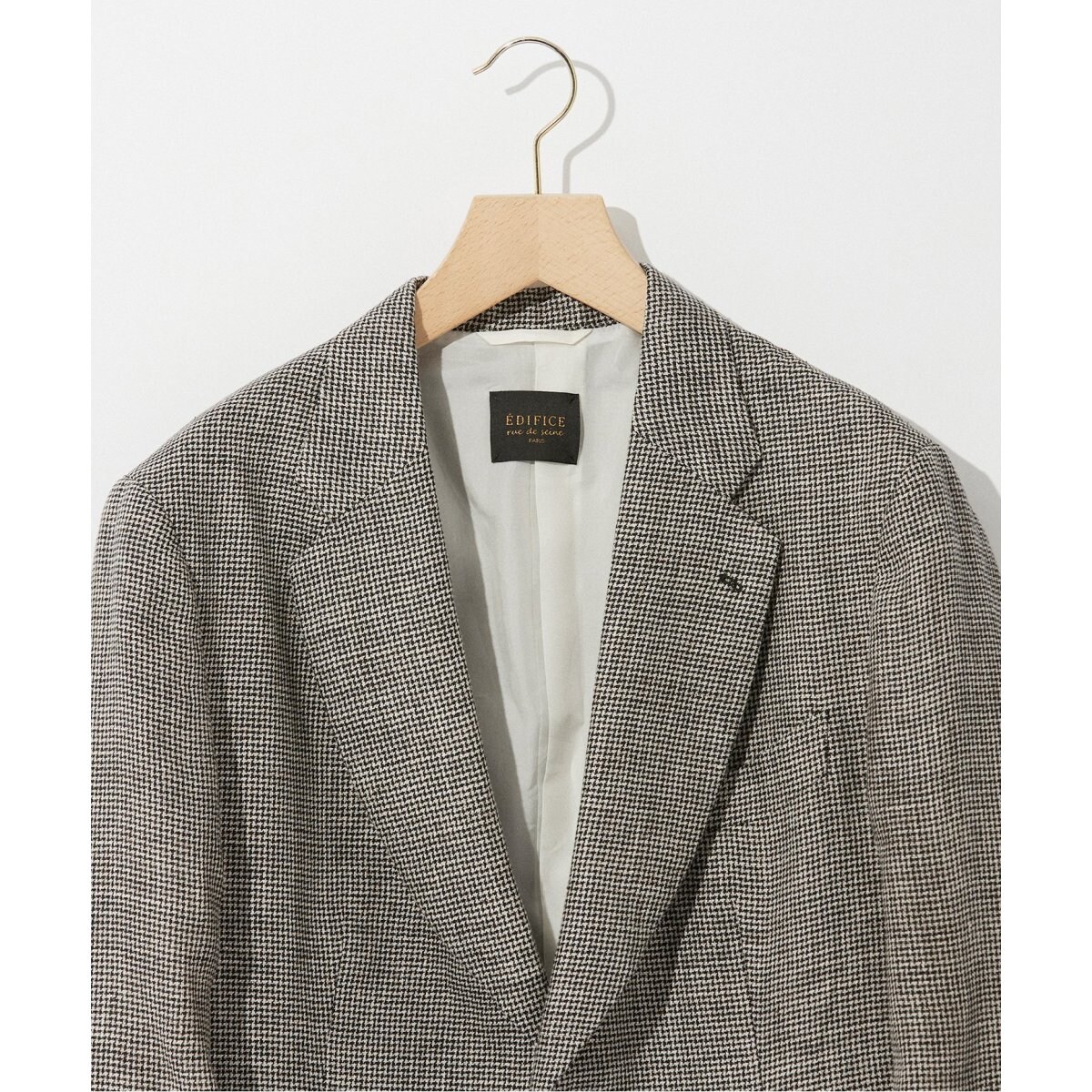 rue de seine 2ボタン シングルジャケット rue de seine / リュ ドゥ セーヌ】2ボタン シングルジャケット