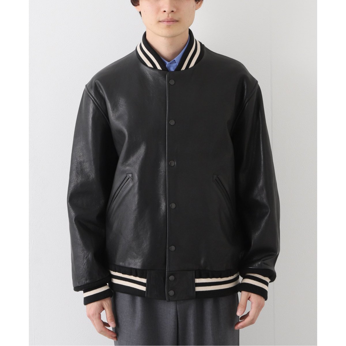 SKOOKUM / スクーカム】別注 レザー スタジャン | エディフィス