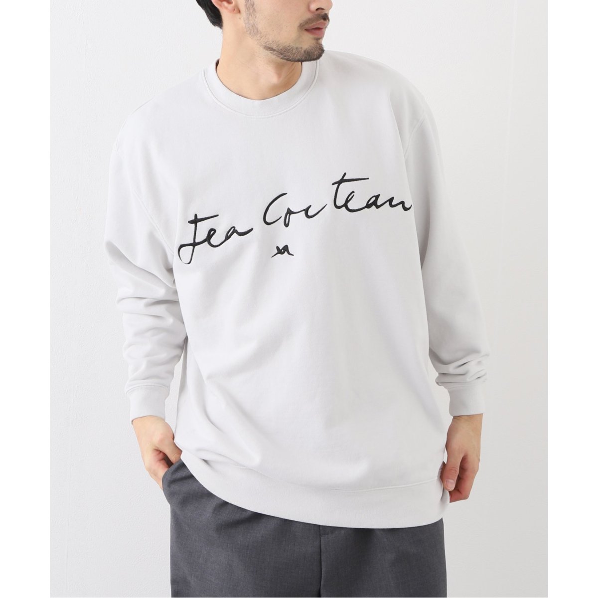 HEAR MY NAME × JEAN COCTEAU】別注 プリントスウェット HEAR MY NAME × JEAN COCTEAU】別注 プリントスウェット