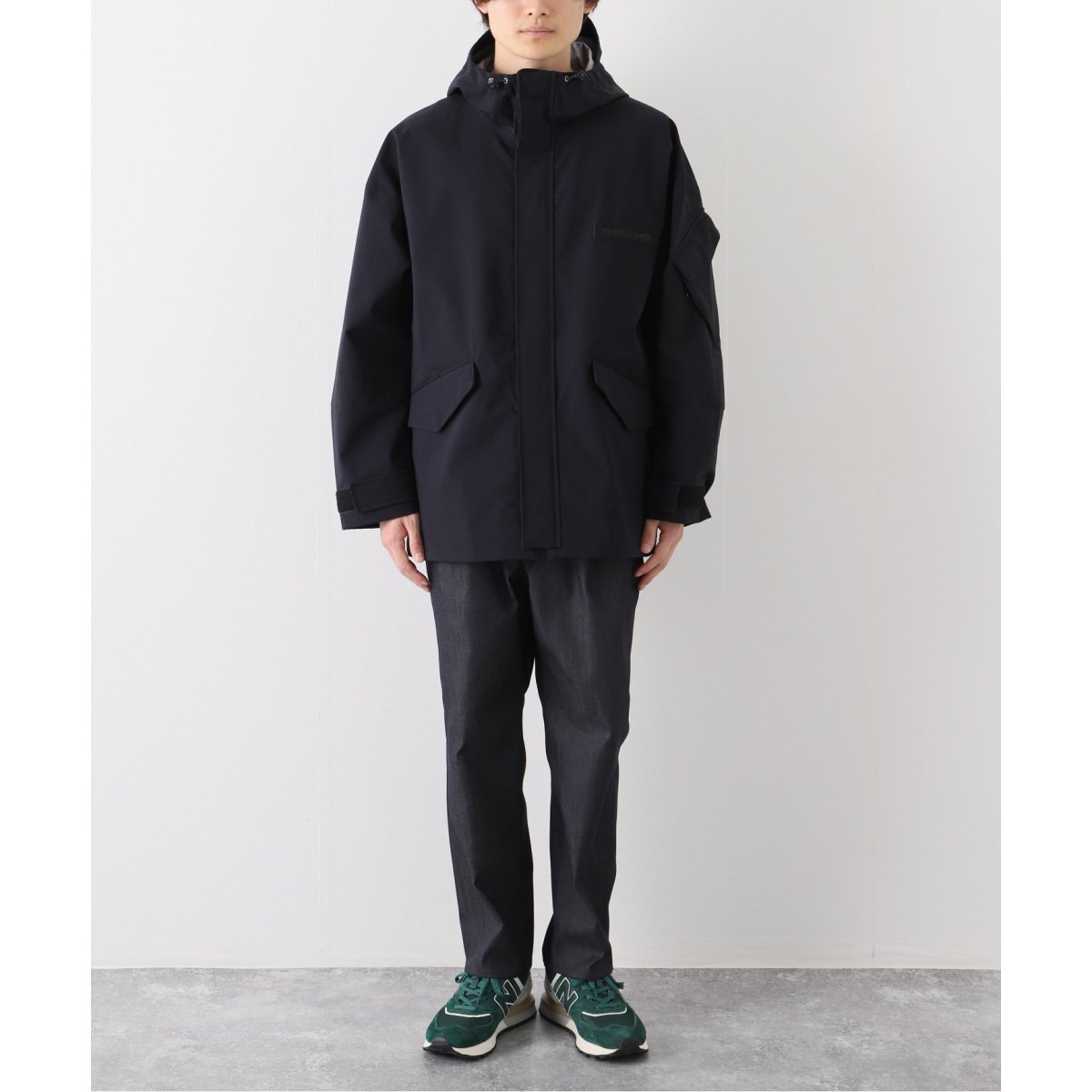 New Balance / ニューバランス】MET24 ミリタリー シェル パーカー