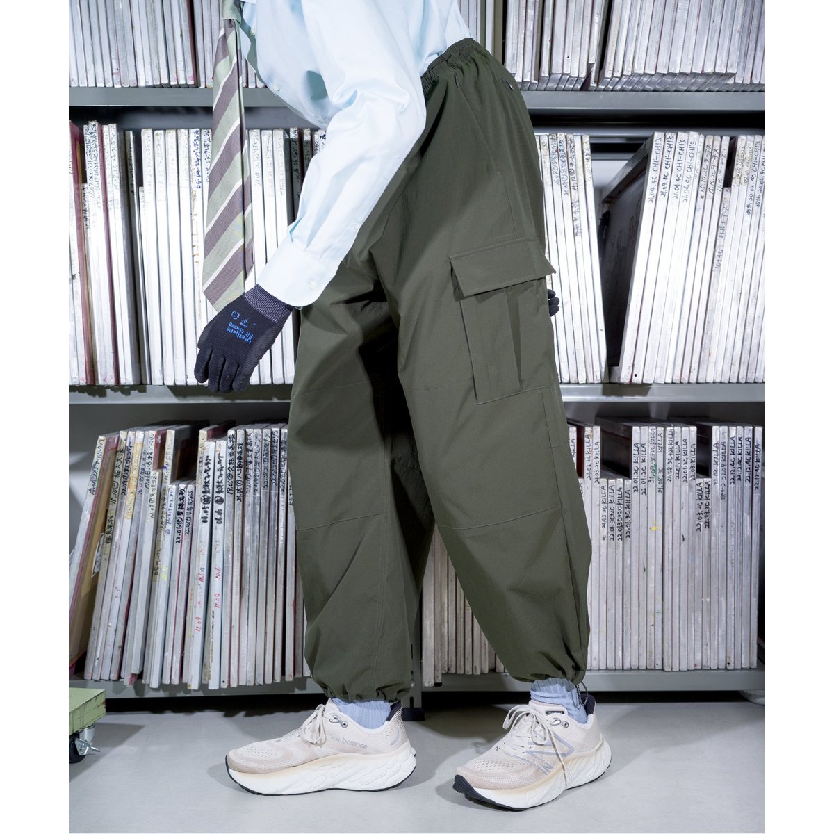 ameri】CHIFFON MILITARY CARGO PANTS - カジュアルパンツ