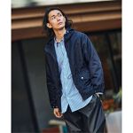 LIMONTA per KOMATSU / リモンタ コマツ】 ミリタリー フード ブルゾン 