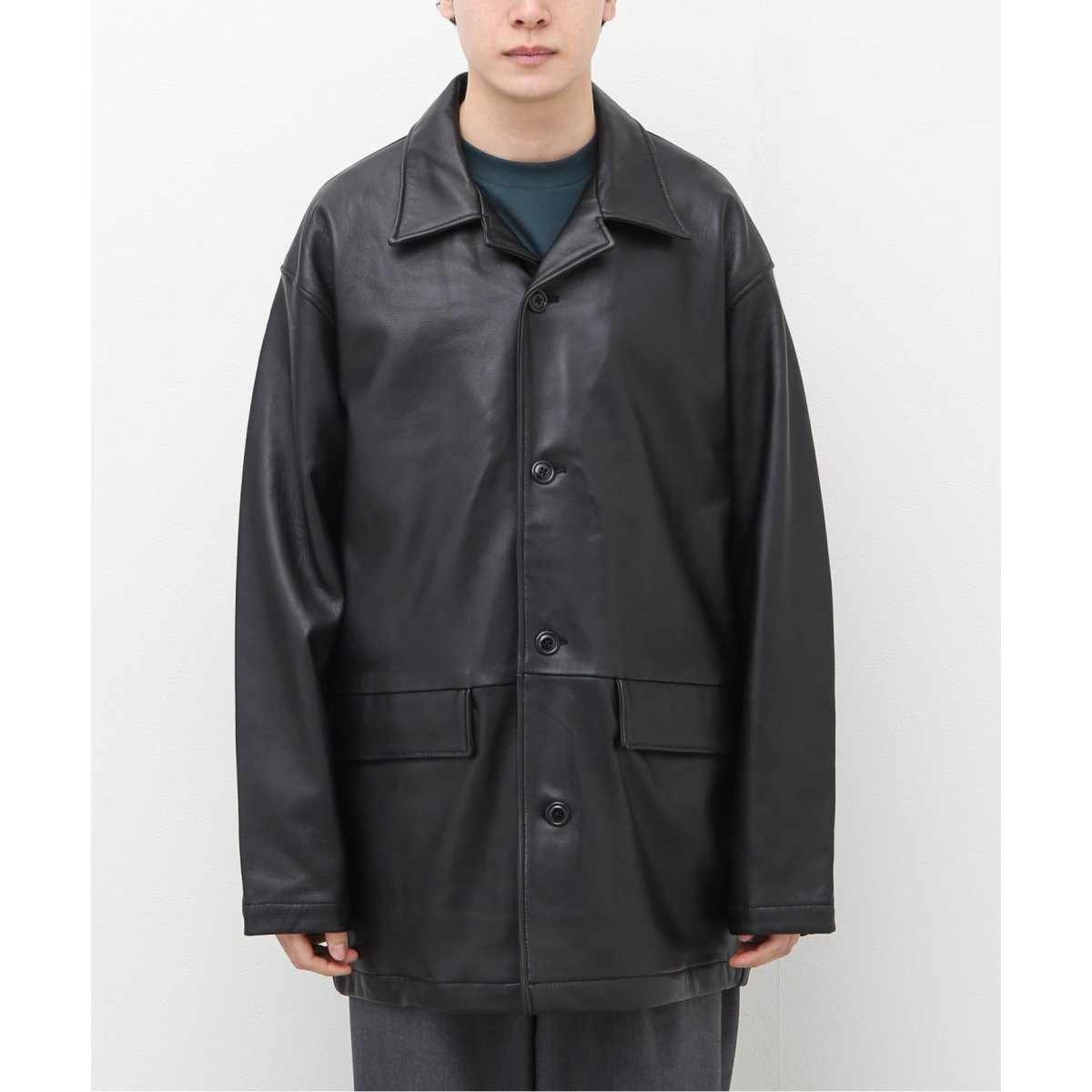 ジャケット・アウター Schott LOOSE FIT LEATHER JKT schott（ショット）の「【Schott / ショット】LOOSE FIT LEATHER JKT