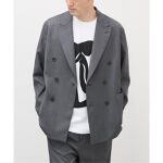 ウール リラックスフィット ダブルブレスト ジャケット | エディフィス 