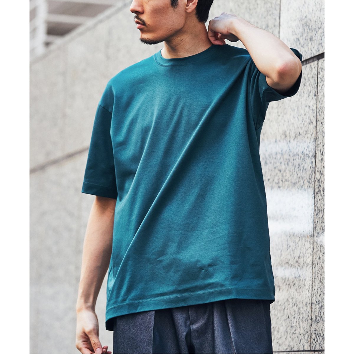 LA BOUCLE / ラブークル】アルビニスタ スムース クルーネック Tシャツ | エディフィス(EDIFICE) | マルイウェブチャネル