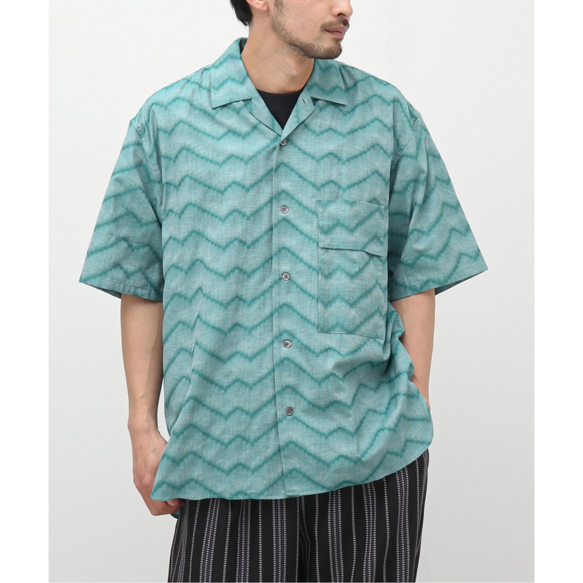 POLYPLOID CAMP COLLAR SHIRT B