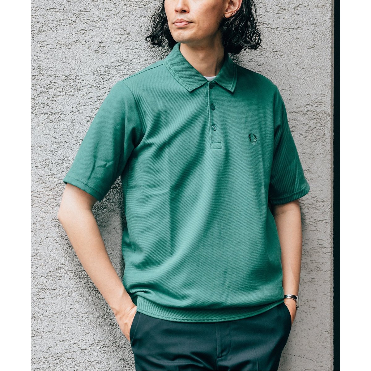 FRED PERRY / フレッド ペリー】別注 SOLOTEX(R) カルゼポロシャツ